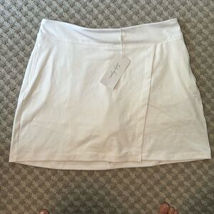 Lady Hagen Knit Wrap Skort Sz Large